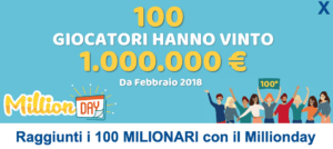 MillionDay estrazione 17 ottobre 2021