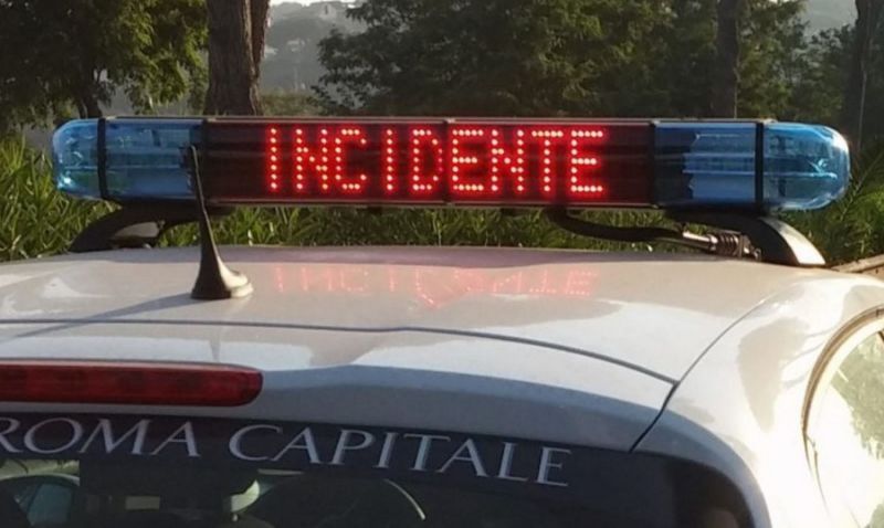 incidente via Giuseppe de Santis