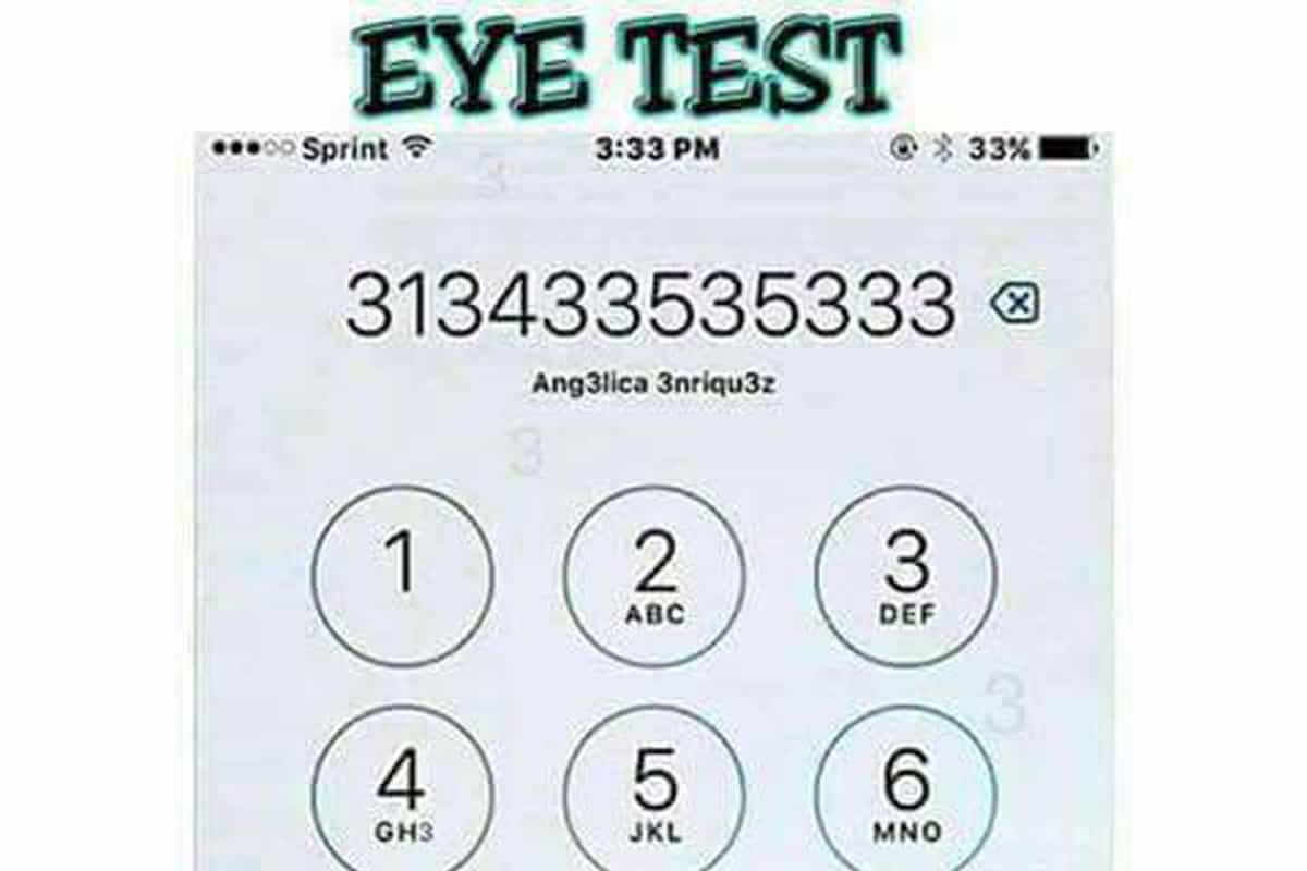 Eye Test