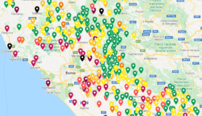 CORONAVIRUS MAPPA COMUNI LAZIO