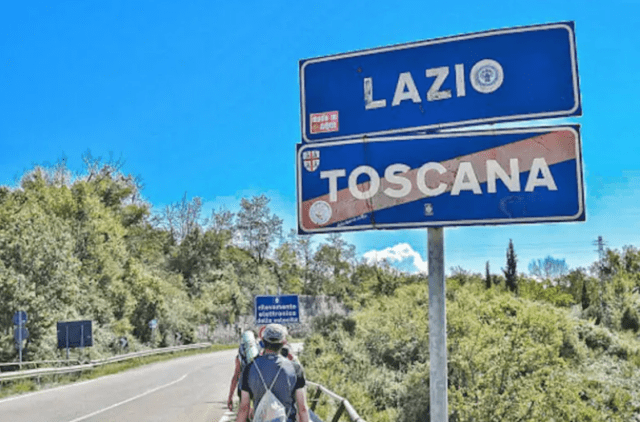 Confine tra Lazio e Toscana