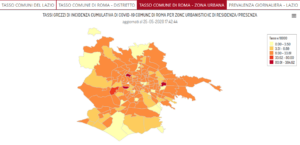 coronavirus quartieri roma