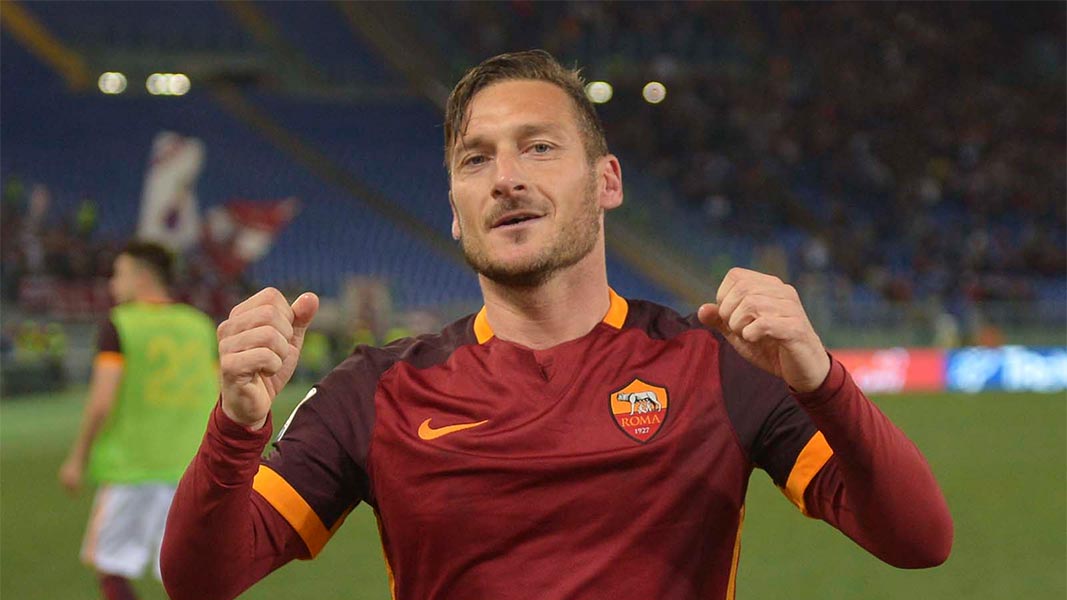 Francesco Totti sarà presente alla finale di Conference League