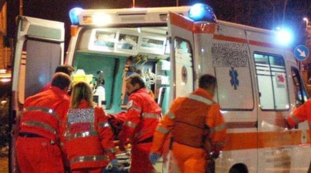ambulanza notte incidente