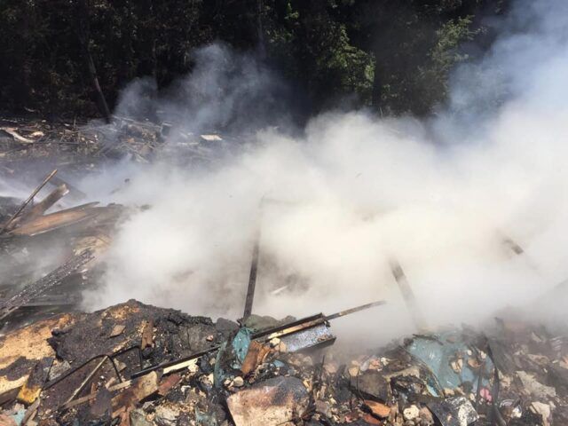 castel romano incendio campo rom