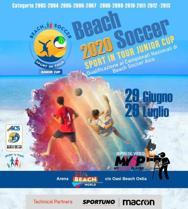 ostia soccer beach