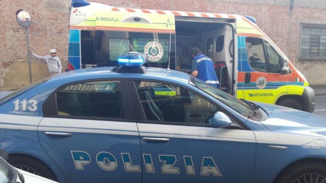 polizia-ambulanza Tentato Suicidio