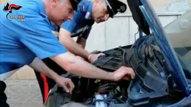 COLLEFERRO - 4,5 kg di cocaina in auto (2)