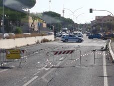 incidente mortale via tiburtina