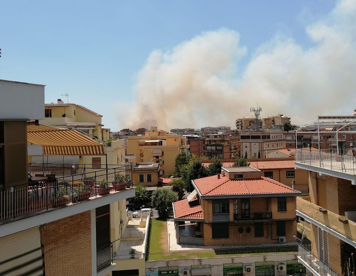 incendio montespaccato