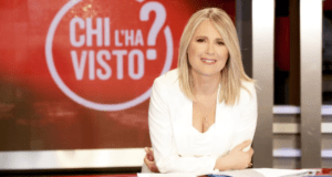 Federica Sciarelli che presenta Chi l'ha visto?