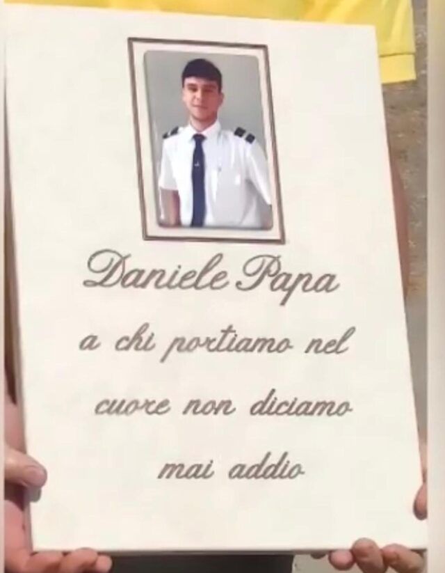 targa daniele papa Targa Daniele Papa