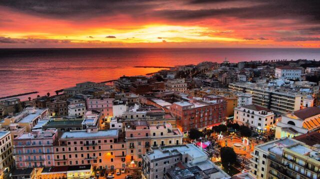 anzio tramonto