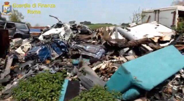 discarica abusiva Roma
