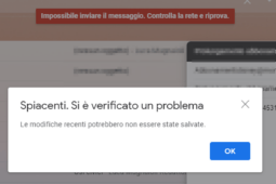 gmail non funziona