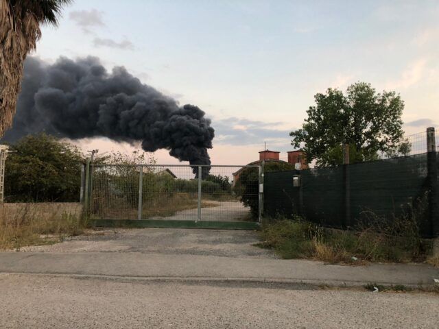incendio Aprilia