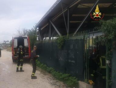 Incendio ridosso del GRA