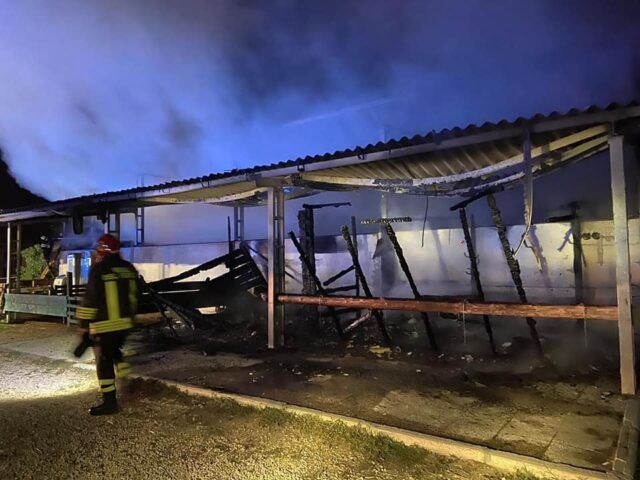 maneggio a fuoco Dragona