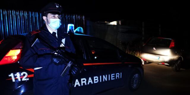 L'operazione dei Carabinieri di questa mattina (1)