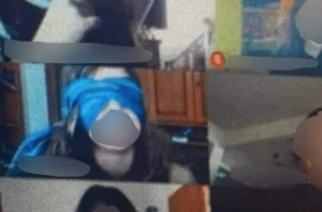 alunna bendata interrogazione