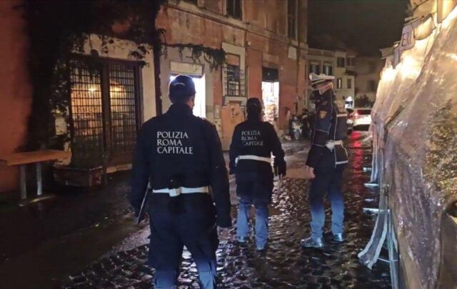 polizia locale roma controlli anti-covid del 16 ottobre