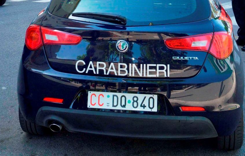 carabinieri morto strada