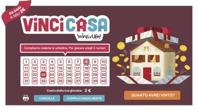Estrazione VinciCasa 26 gennaio 2021 Estrazione VinciCasa 26 gennaio 2021