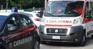 Carabinieri e Ambulanza per soccorrere la 16enne in zona Boccea, poi morta in ospedale