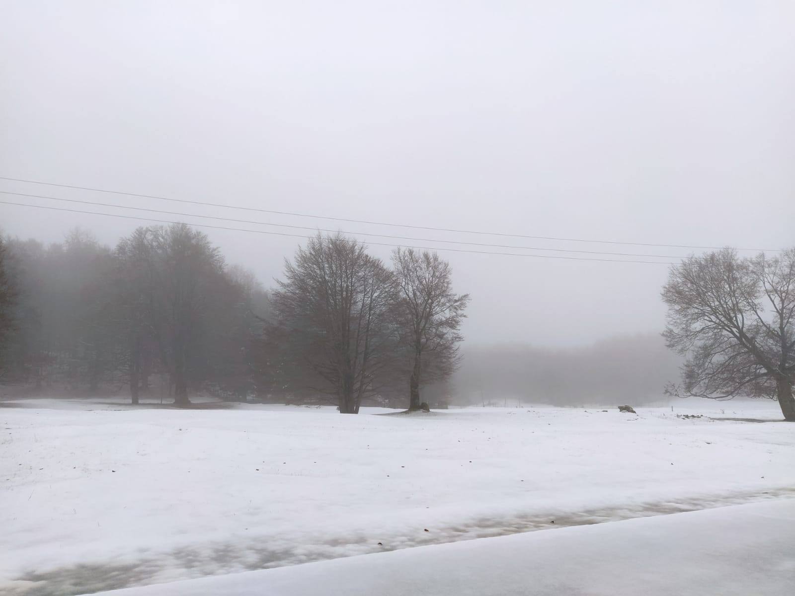 Neve per il ponte dell'immacolata