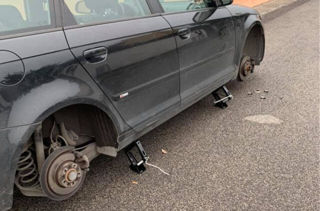 auto senza ruote ardea
