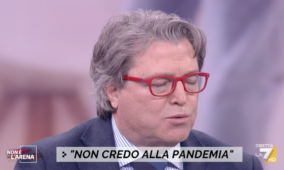 Mariano Non è l’Arena stasera in tv il medico “no vax” di Ardea Mariano AmiciAmici a Controcorrente