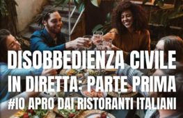 Cena in via dei Gordiani e protesta dei negazionisti