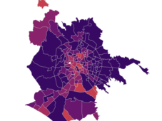 Mappa Coronavirus Roma, quartiere per quartiere