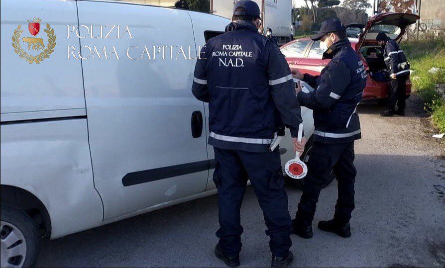 Sequestro buste di plastica irregolari a Roma