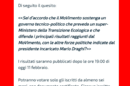 quesito M5S governo draghi