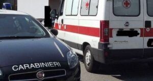 Incidente Ambulanza e carabinieri