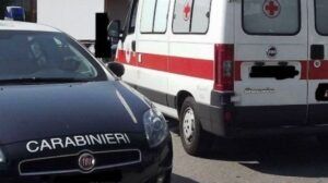 Incidente Ambulanza e carabinieri