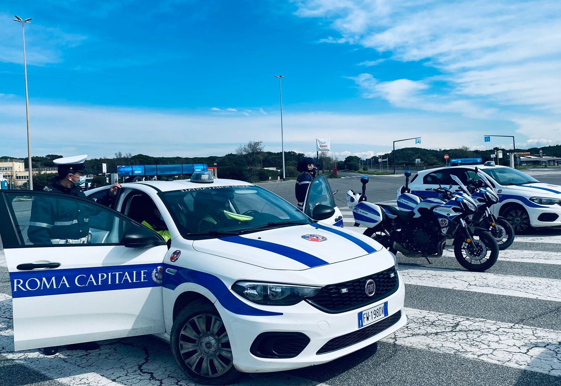 controlli polizia locale ostia.