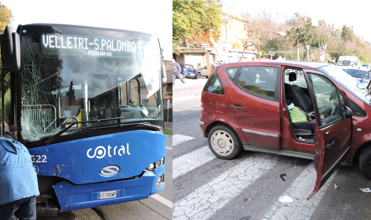 incidente velletri bus cotral