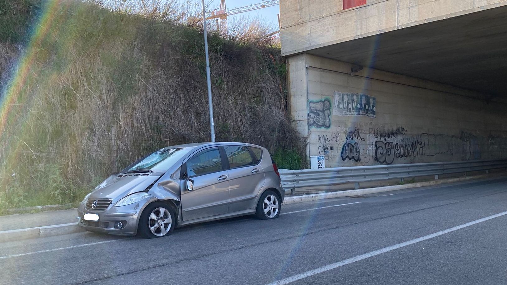 incidente pomezia