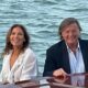 Adriano Panatta e la moglie Anna Bonamigo