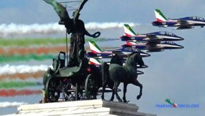 Frecce tricolore: info viabilità a Roma