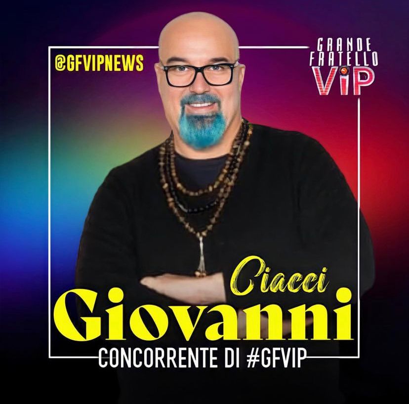 Giovanni Ciacci Gf Vip