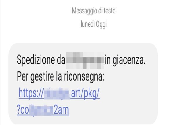 Group truffa giacenza truffa pacco giacenza