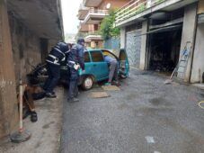 incendio garage roma