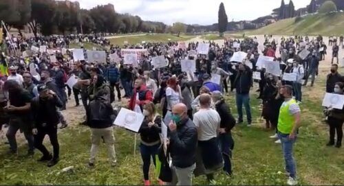 manifestazione circo massimo