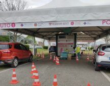 Centro vaccinale drive-in