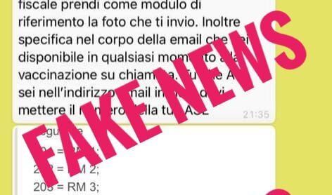 vaccino covid e fake news