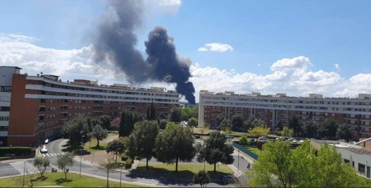 Incendio Roma est