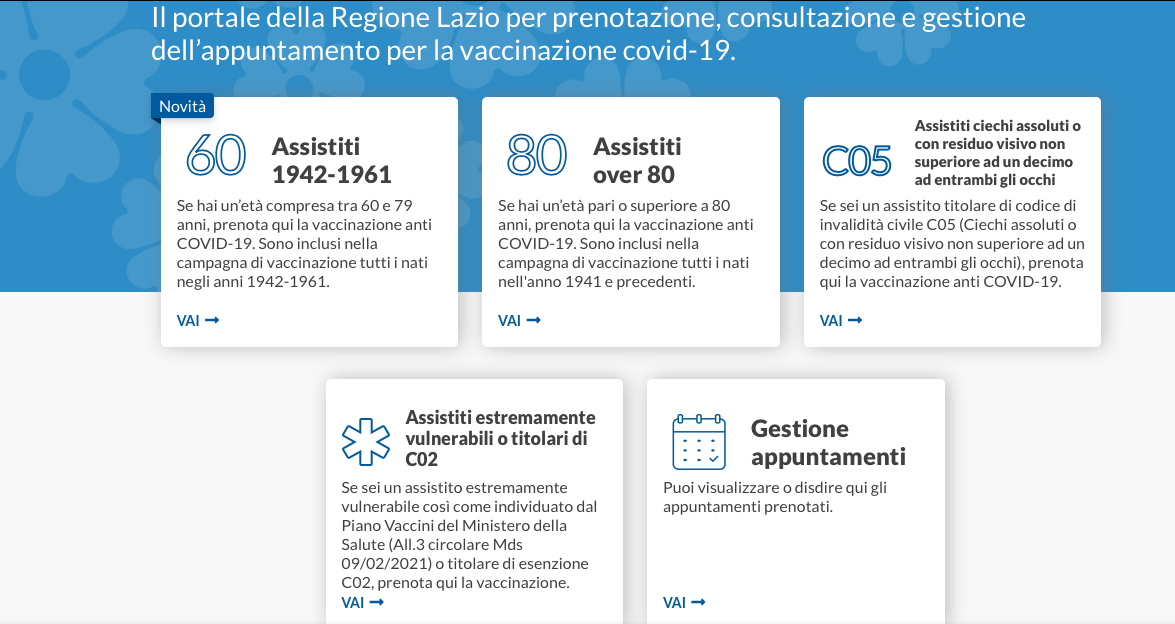 cambiare prenotazione vaccino